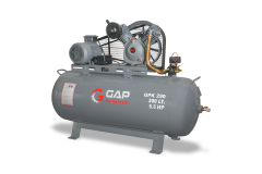GAP Kompresör GPK290 300 Litre 12 Bar 5,5 HP Pistonlu Yağlı Hava Kompresörü