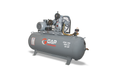 GAP Kompresör GPK390 500 Litre 12 Bar 10 HP Pistonlu Yağlı Hava Kompresörü