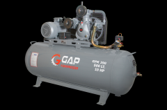 Gap GPK390 500 Litre 12 Bar 10 HP Yağlı Pistonlu Hava Kompresörü