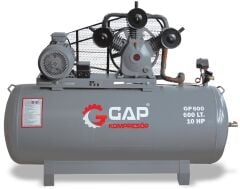 Gap Kompresör 600 Litre 10 Hp Hava Pistonlu Kompresörü