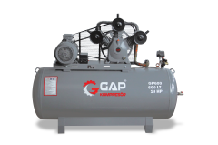 GAP Kompresör GP600 600 Litre 8 Bar 10 HP Pistonlu Yağlı Hava Kompresörü