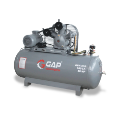 GAP Kompresör GPK600 600 Litre 12 Bar 10 HP Pistonlu Yağlı Hava Kompresörü
