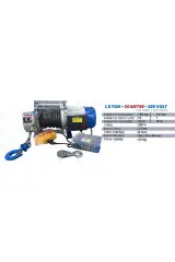 Shun 1500 Kg Profesyonel Vinç 220 Volt 30 Metre 3 HP