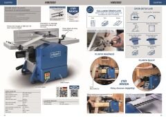 Scheppach HMS850 Planya ve Kalınlık Makinesi