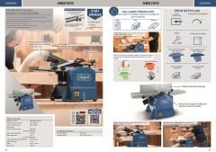 Scheppach HMS1070 Planya ve Kalınlık Makinesi