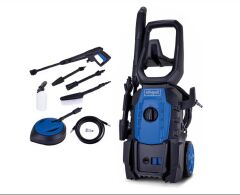 Scheppach HPC1600-Kit 1600W 135Bar Basınçlı Yıkama Makinesi