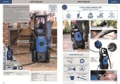 Scheppach HPC1600-Kit 1600W 135Bar Basınçlı Yıkama Makinesi