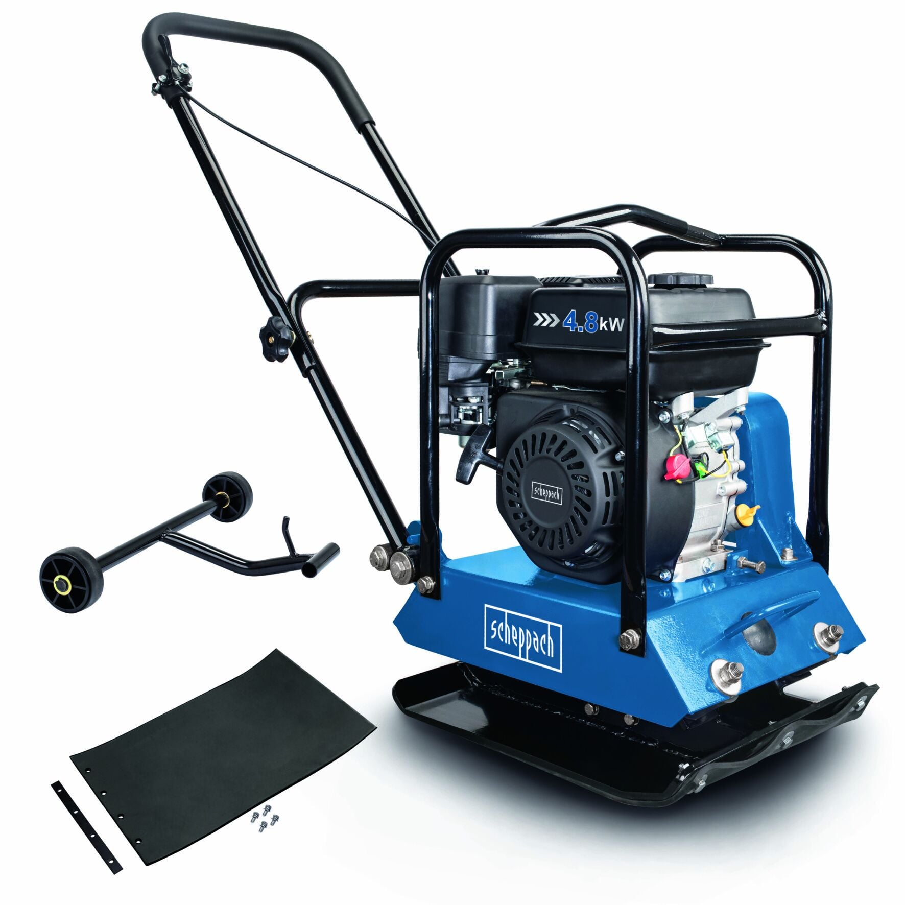 Scheppach HP1200S Benzinli Kompaktör Zemin Sıkıştırma Makinesi