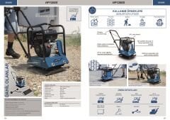 Scheppach HP1200S Benzinli Kompaktör Zemin Sıkıştırma Makinesi