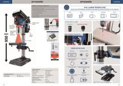 Scheppach DP18VARİO Dijital Sütunlu Matkap