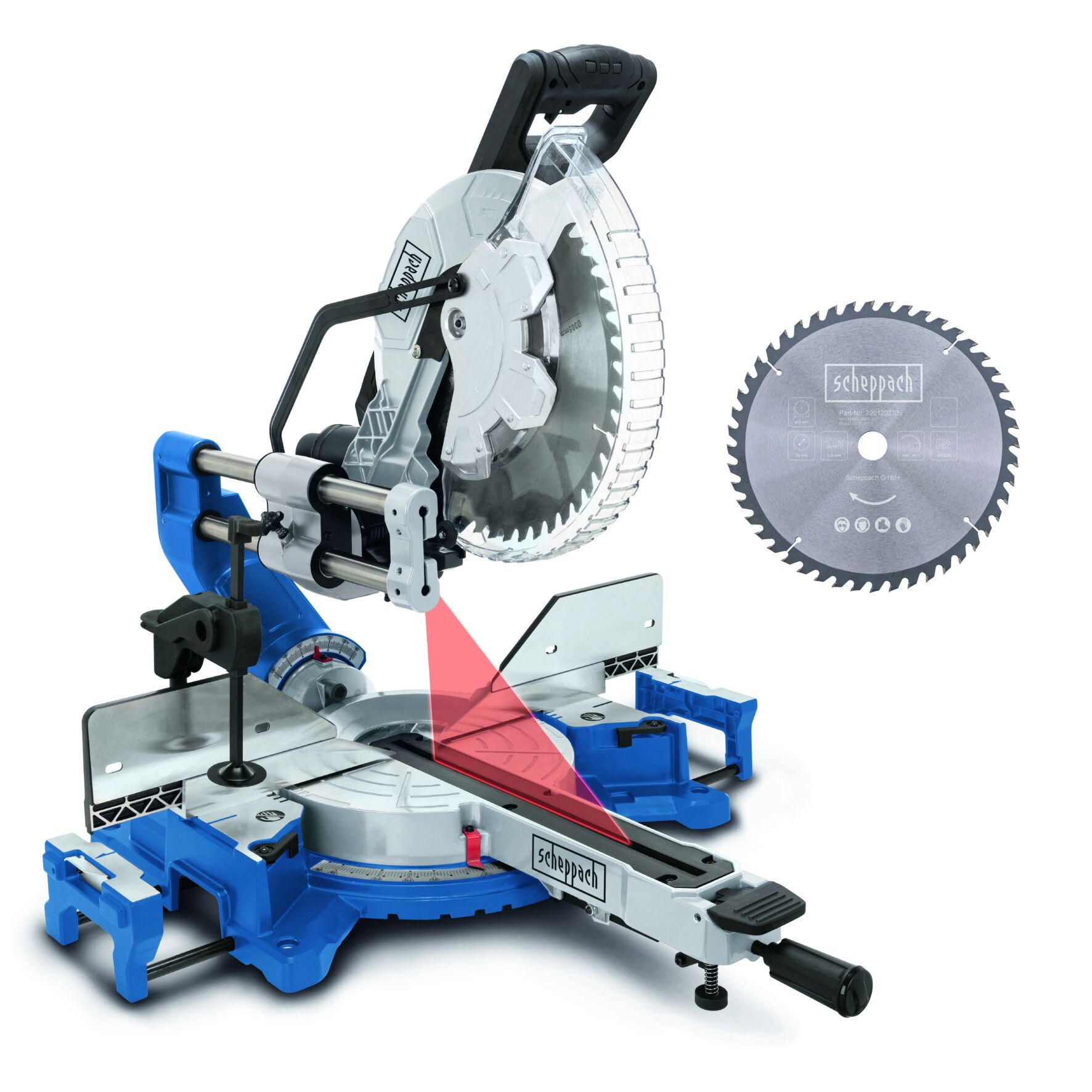 Scheppach HM305SL 305mm 2000W Kızaklı Gönye Kesme