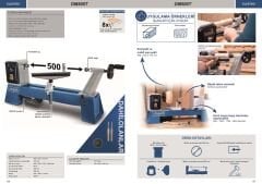 Scheppach DM500T Ahşap Torna Tezgahı