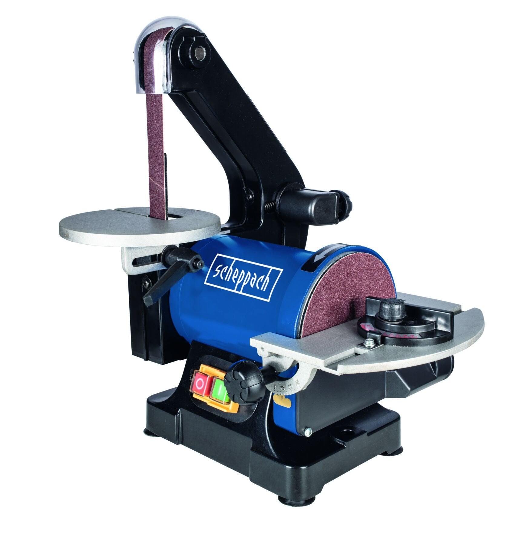 Scheppach BTS 700 Tezgah Şerit Bant Disk Zımpara Makinası