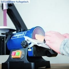 Scheppach BTS 700 Tezgah Şerit Bant Disk Zımpara Makinası