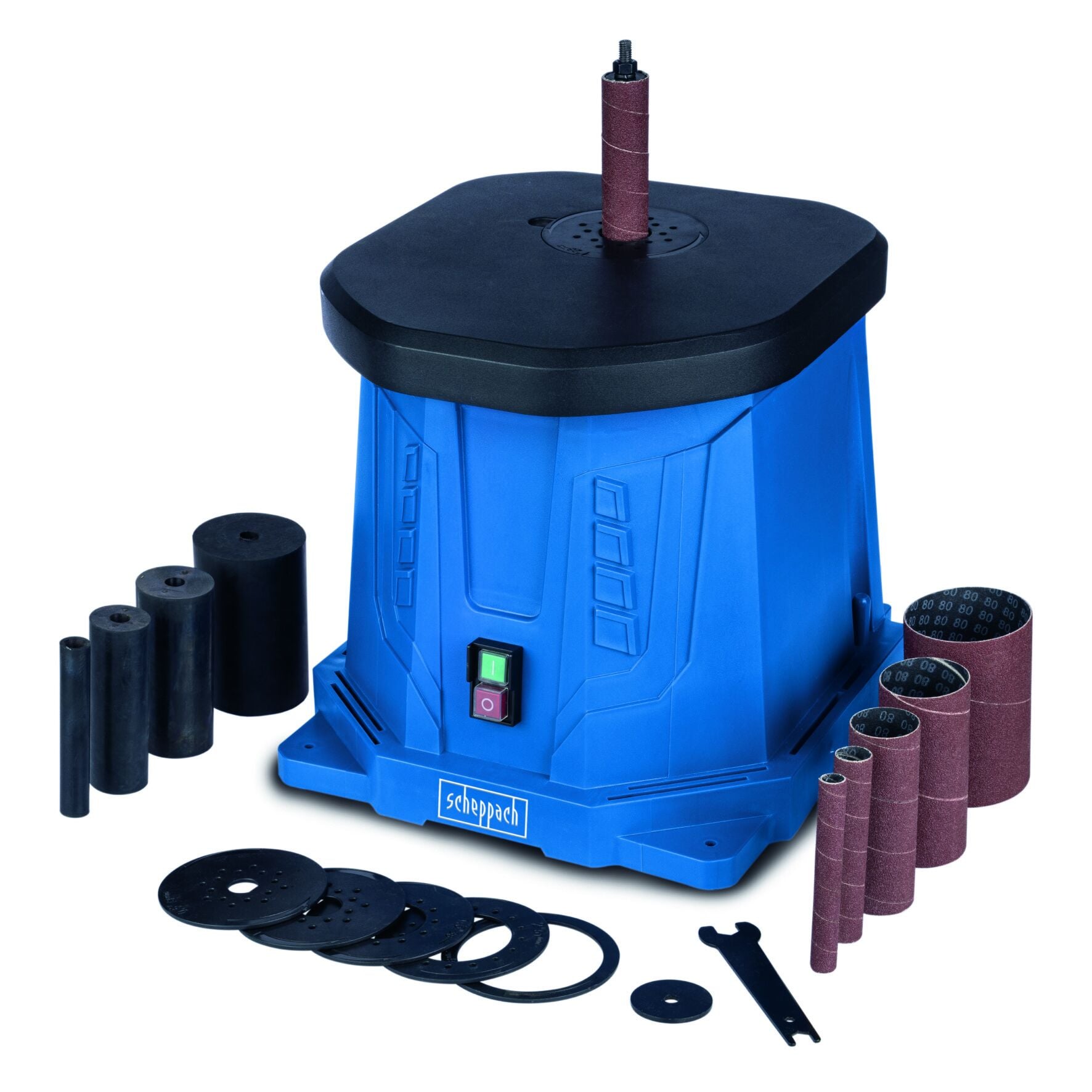 Scheppach OSM100 Salınımlı Silindirik Zımpara Makinesi