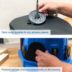 Scheppach OSM100 Salınımlı Silindirik Zımpara Makinesi