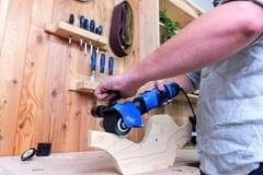 Scheppach MRS500 Fırçalı Üniversal Zımpara