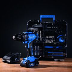 Scheppach Akülü Matkap 74 Parça Aksesuar Seti C-DTB74/1-X