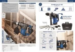 Scheppach DH1500 Plus Kırıcı Delici Matkap 1500W