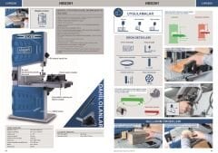 Scheppach HBS261 550 W Şerit Testere Makinesi