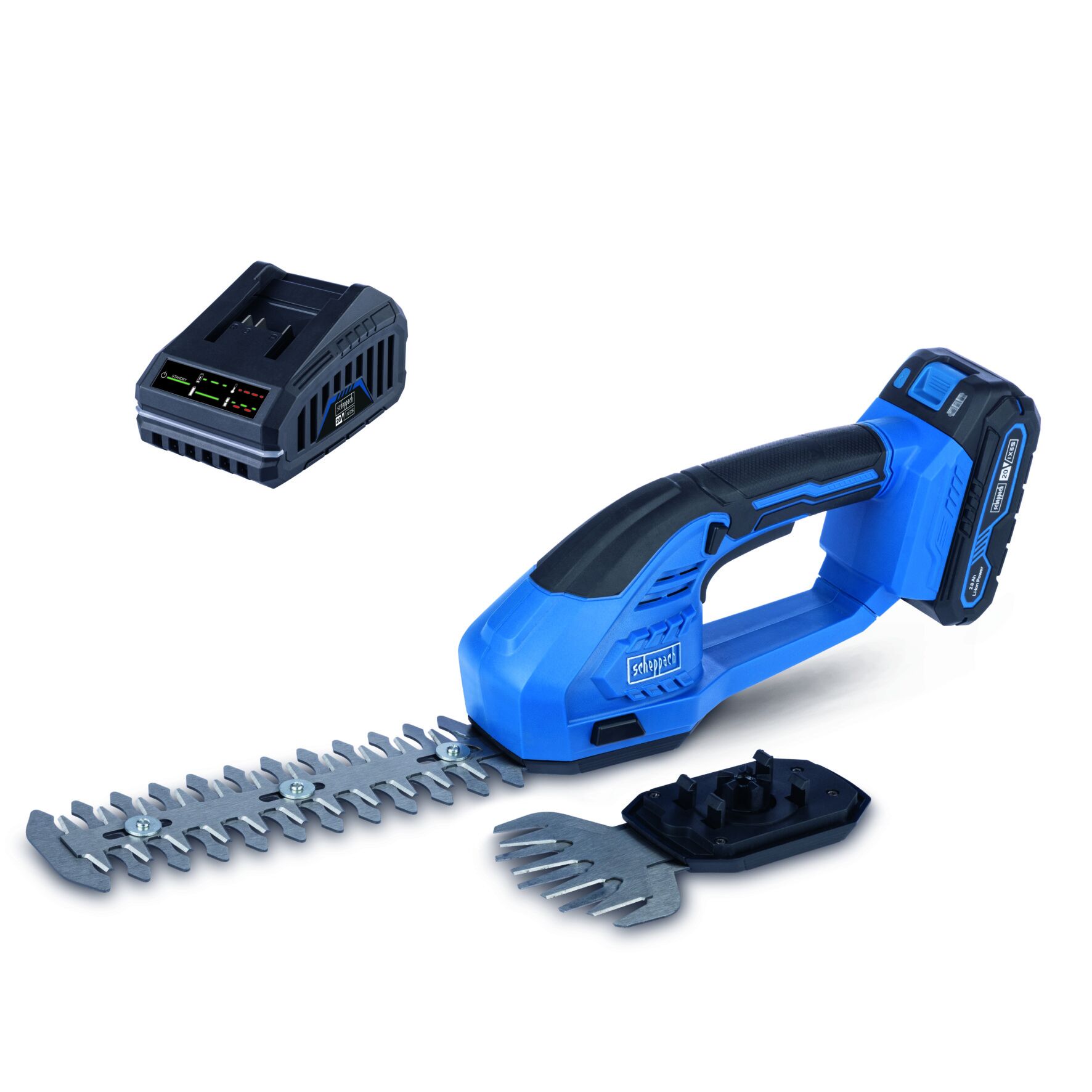 Scheppach C-HTGS200-X SET S Akülü Çim ve Çit Makası