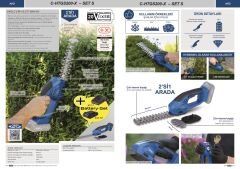 Scheppach C-HTGS200-X SET S Akülü Çim ve Çit Makası