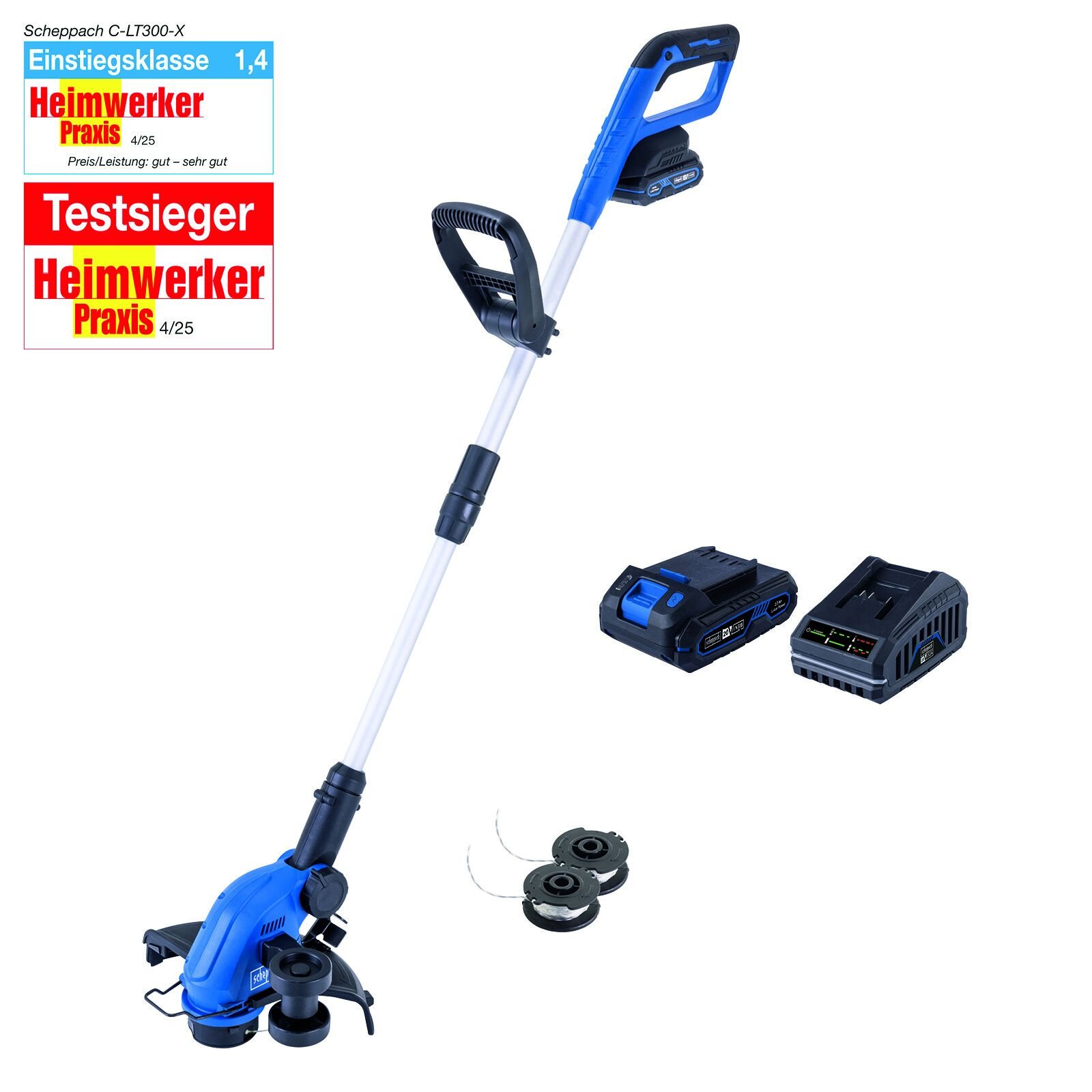 Scheppach C-LT300-X SET S Akülü Tırpan
