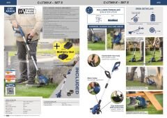 Scheppach C-LT300-X SET S Akülü Tırpan