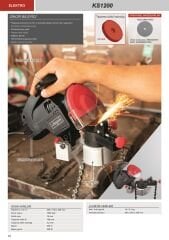 Scheppach KS1200 Zincir Bileme Makinesi