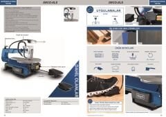 Scheppach DECO-XLS Pedallı Dekupaj Kıl Testere