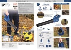 Scheppach C-BL700 Akülü Yaprak Üfleme