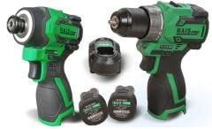 HaisPro Akülü Set - 2'li Profesyonel 16V Akülü Set + 2X2 Ah Çift Akü - RB-03