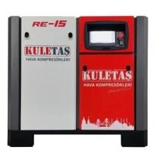 Kuletaş RE-15 Endüstriyel Vidalı Hava Kompresörü 15 Hp