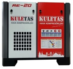 Kuletaş RE-20 Endüstriyel Vidalı Hava Kompresörü 20 Hp
