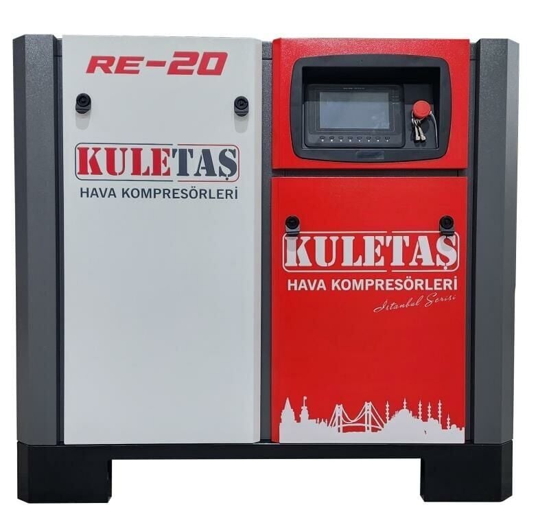 Kuletaş RE-20 Endüstriyel Vidalı Hava Kompresörü 20 Hp