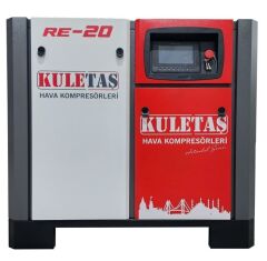 Kuletaş RE-20 Endüstriyel Vidalı Hava Kompresörü 20 Hp