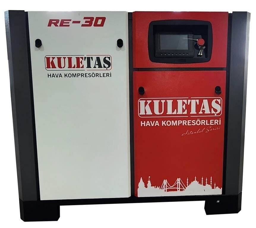Kuletaş RE-30 Endüstriyel Vidalı Hava Kompresörü 30 Hp