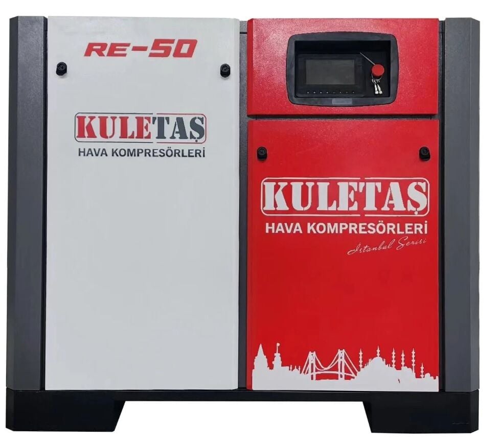 Kuletaş RE-50 Endüstriyel Vidalı Hava Kompresörü 50 Hp