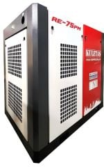 Kuletaş RE-75PM İnvertör Motorlu Endüstriyel Vidalı Hava Kompresörü 75 Hp