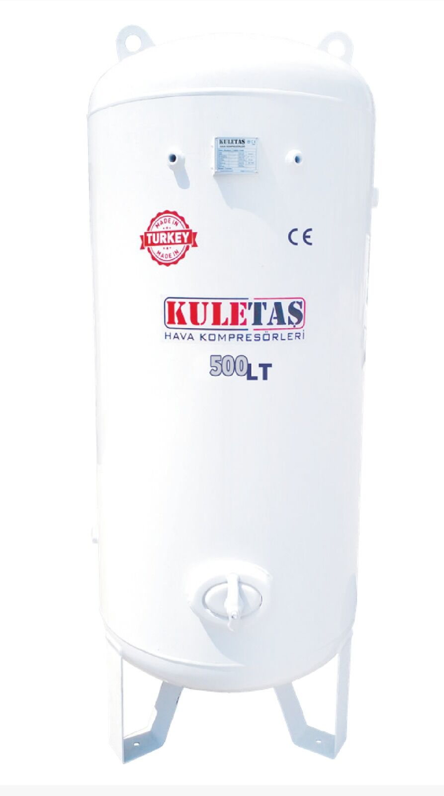 Kuletaş 500 Litre Dik Hava Tankı