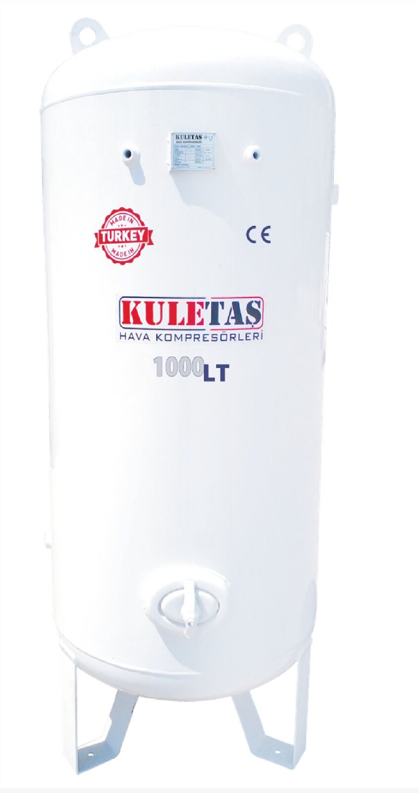 Kuletaş 1000 Litre Dik Hava Tankı