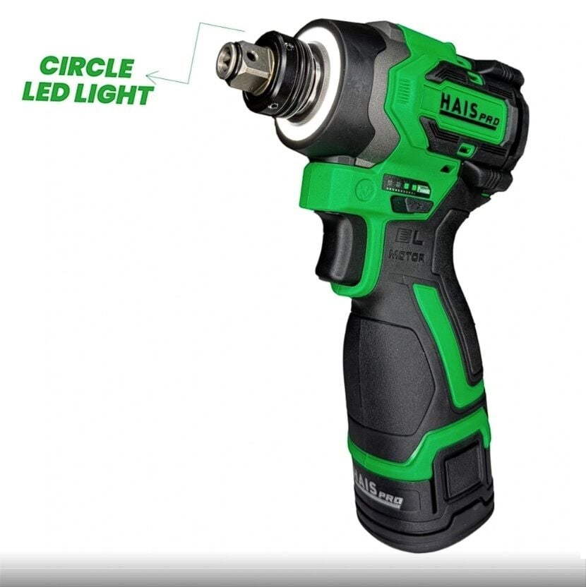 Haispro RB-SD1608W Profesyonel Vidalama Somun Sıkma 16 V 2.0 Ah Çift Akü