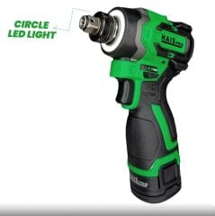 Haispro RB-SD1608W Profesyonel Vidalama Somun Sıkma 16 V 2.0 Ah Çift Akü