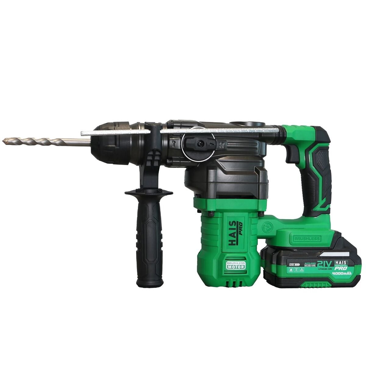 Haispro RB-BH26A Profesyonel Darbeli Akülü Kırıcı-Delici Matkap 21 V 4.0 Ah Çift Akü 4.0 Joule