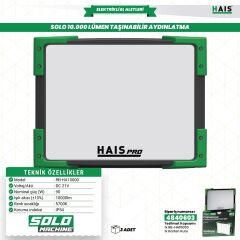 HAISPRO Taşınabilir 10.000 Lümen LED Projektör RB-HA10000