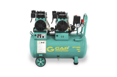 Gap Kompresör 50 Litre 4 Hp Hava Kompresörü GPY1500X2 Yağsız Sessiz Hızlı Kompresör