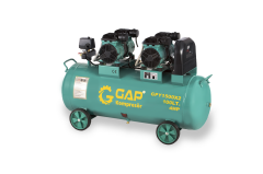 GAP Kompresör 100 lt 4 Hp Yüksek Emişli-Hızlı Sessiz-Yağsız Hava Kompresörü GPY1500X2-100