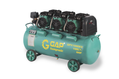 Gap Kompresör GPY1500X3 100 Litre 6 Hp Yüksek Emişli-Hızlı Yağsız Sessiz Hava Kompresörü