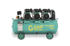 Gap Kompresör 100 Litre 6 Hp Hava Kompresörü GPY1500X3 Yağsız Sessiz Hızlı Kompresör