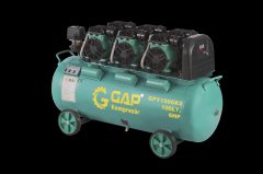 Gap Kompresör GPY1500X3 100 Litre 6 Hp Hava Kompresörü Yağsız Sessiz Hızlı Kompresör